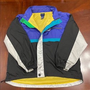 Vintage 90's Catalina Windbreaker Mens Size M Multi ColorBlock